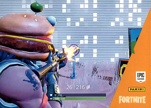 2019 Panini Fortnite 8 Base Screen Shot