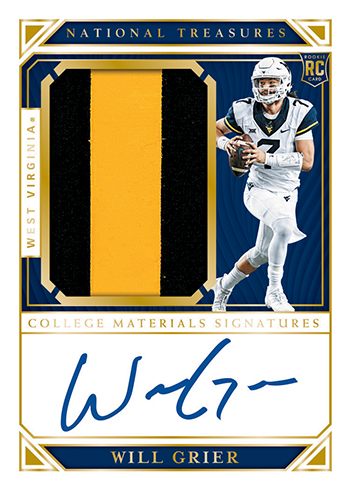 2019 Andy Isabella Panini National Treasures ROOKIE RED JERSEY NUMBER