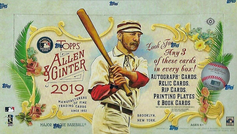 2019 Topps Allen & Ginter Baseball Checklist, Team Set Lists, Odds 