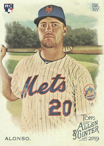 2019 Topps Allen and Ginter Pete Alonso Rookie Card