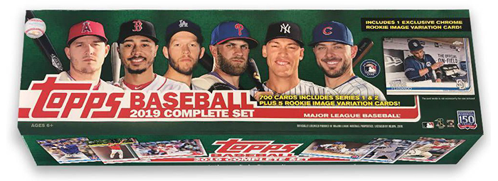 2019 Topps Baseball Factory Sets Details, Exclusives, Checklist