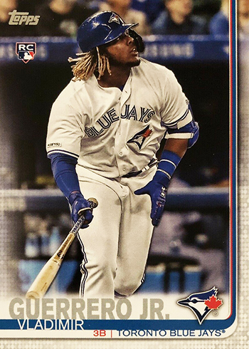 Schwartz Sports Memorabilia GUECAR111 Vladimir Guerrero Jr Signed Blue Jays 2019 Topps Series 2 Rookie Baseball Card No. - Vlad Holo & PSA Encapsulate