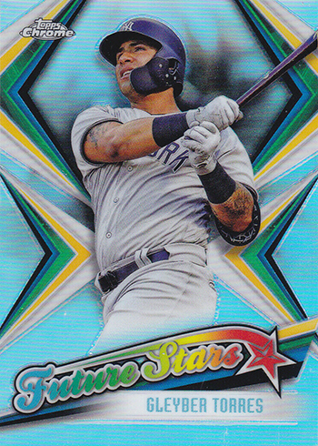 Willy Adames 'Future Stars' 2019 Topps Chrome Tampa Bay Rays 