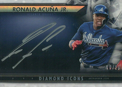 田中将大 2019 TOPPS DIAMOND ICONS RED SILVER INK AUTO /5