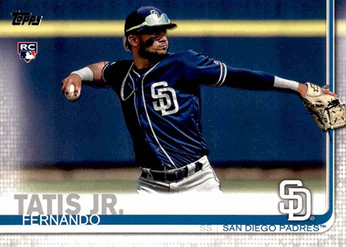 Fernando Tatis Jr. 2019 Topps Complete Set Rookie White Jersey