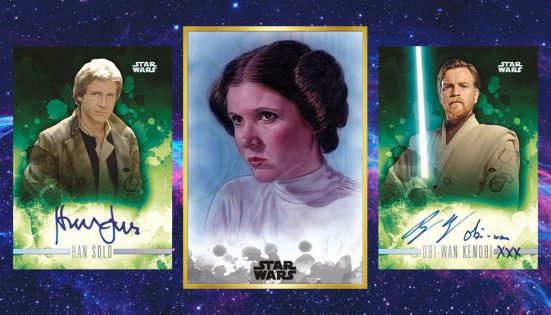 GENERAL LEIA ORGANA 2020 TOPPS STAR WARS STELLAR REPRODUCTION SKETCH #/100 #56 