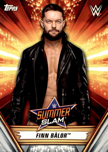 2019 Topps WWE SummerSlam 10 Finn Balor