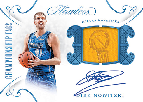 Lot Detail - 2018-19 Panini Flawless Star Swatch Signatures Ruby