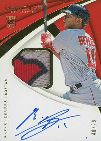 Immaculate collection jersey card rafael devers 8/1 for Sale in Syosset, NY  - OfferUp