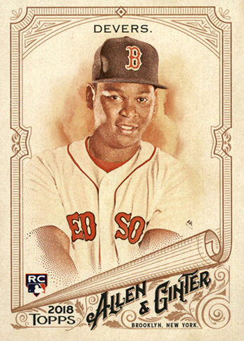  2018 Topps Baseball #18 Rafael Devers Rookie Card - His 1st  Official Rookie Card : Collectibles & Fine Art