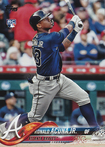 2018 Ronald Acuna Jr. Batting Practice-Used, Photo-Matched, Signed