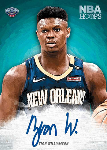 2019-20 Hoops Zion Auto