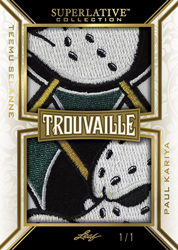 2019-20 Leaf Superlative Collection Hockey Trouvaille B