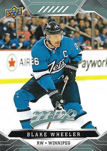 2019-20 Upper Deck MVP Hockey Blake Wheeler