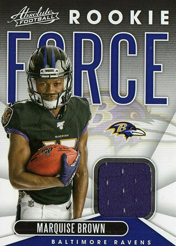 : 2019 Absolute NFL Icons Football #19 Ed Reed Baltimore