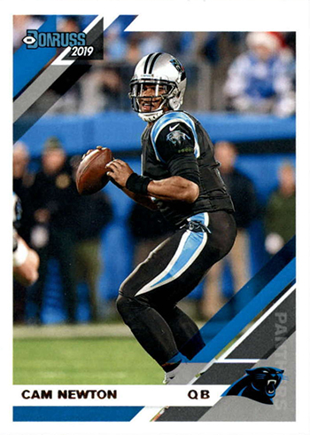 : 2019 Donruss Football Variation Blue Press Proof #121v