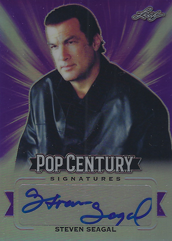 Pete Rose Autographed Pop Century Signatures Card