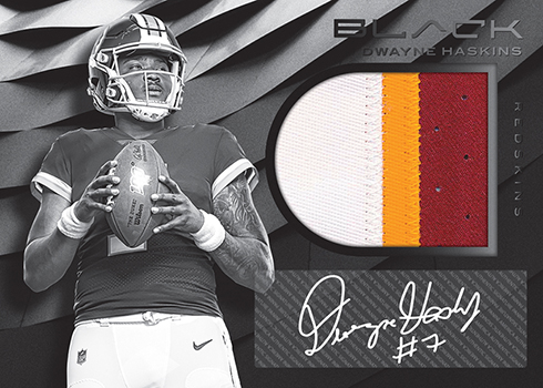 2019 Panini Black Football Rookie Patch Autograph