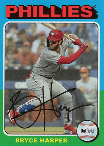 2019 Topps Bryce Harper National Baseball Card Day Baseball Card TPTV