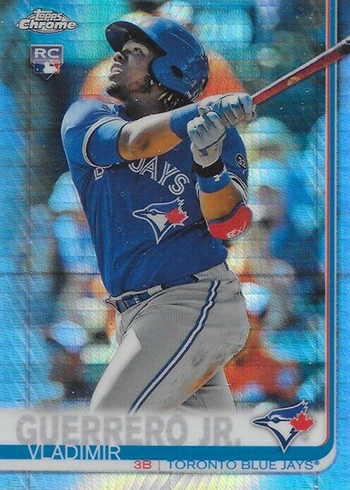 2019 Topps Chrome Baseball Refractors and Parallels Gallery and Guide