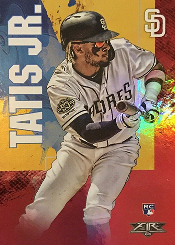 2019 Topps Fire Baseball Fernando Tatis Jr