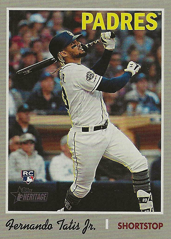 FRANMIL REYES 2019 Topps Heritage #425 High Number Card San Diego Padres  Baseball at 's Sports Collectibles Store