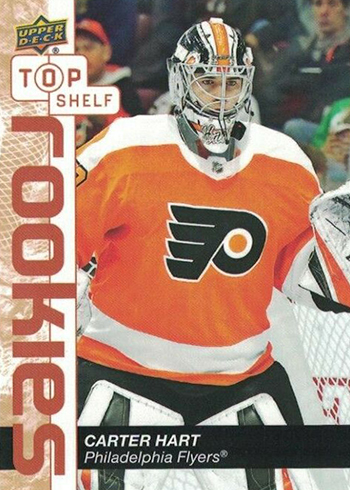 2019 Upper Deck National Convention Top Shelf Carter Hart