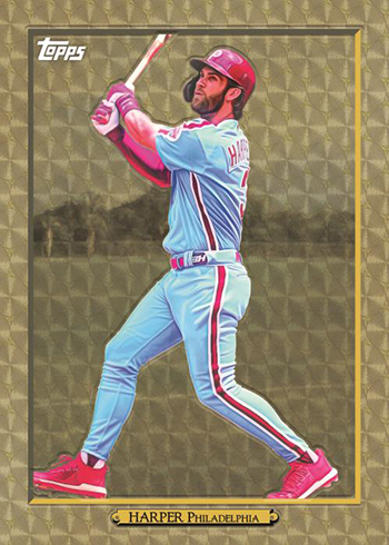  2020 TOPPS FIRE #158 BRYCE HARPER RED FOIL PARALLEL