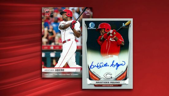 Aristides Aquino Rookie Card Primer and Other Early Card