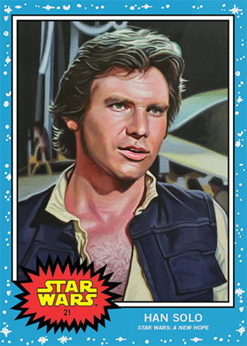 SOLO Sticker 144 A Star Wars Story Topps 