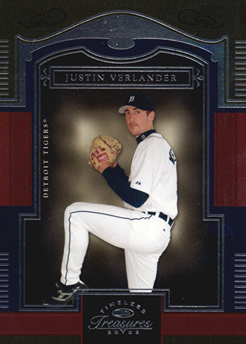 JUSTIN VERLANDER ROOKIE CARD 2005 JUST AUTOGRAPHS “GEM-MT 10” #13! W/H COA!