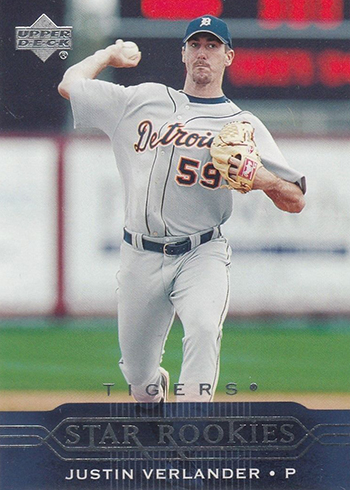 Justin Verlander Rookie Card Countdown, Guide and Checklist