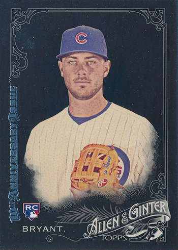 Kris Bryant 2015 Topps Strata Rookie Patch Autograph CHICAGO CUBS CAAR-KB -  All-Star Sports