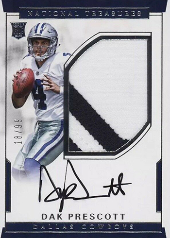 2016 Panini National Treasures Dak Prescott RC