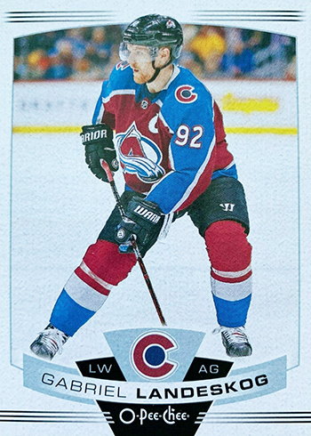 2019-20 O-Pee-Chee Hockey Alternate Logo Variation 368 Gabriel Landeskog