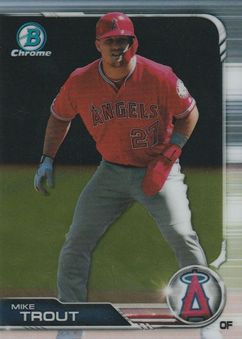 2019 Bowman Chrome Prospects Green Shimmer Refractor /99 Roansy Contreras 
