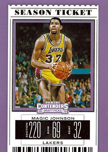 2019/20 Panini Contenders Draft Basketball Hobby Box