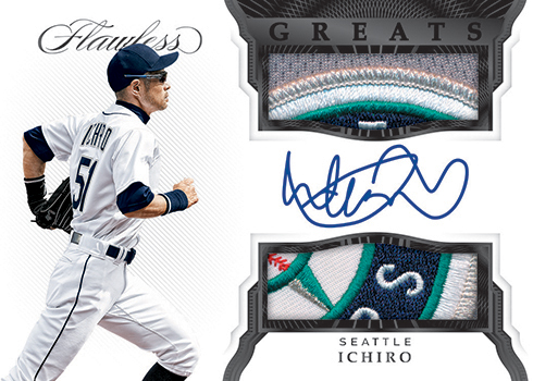 PETE ALONSO & KEITH HERNANDEZ 2021 PANINI FLAWLESS DUAL SIGNATURES EMERALD  1/3!