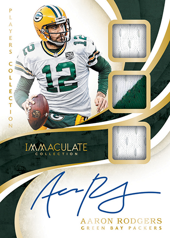 Lot Detail - 2019 Panini Football Immaculate Collection Triple