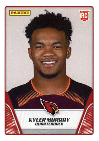 2019 Panini NFL Stickers Trading Cards Kyler Murray