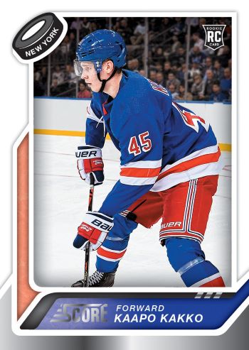 Off The Post: Kaapo Kakko Hockey Cards, New York Rangers