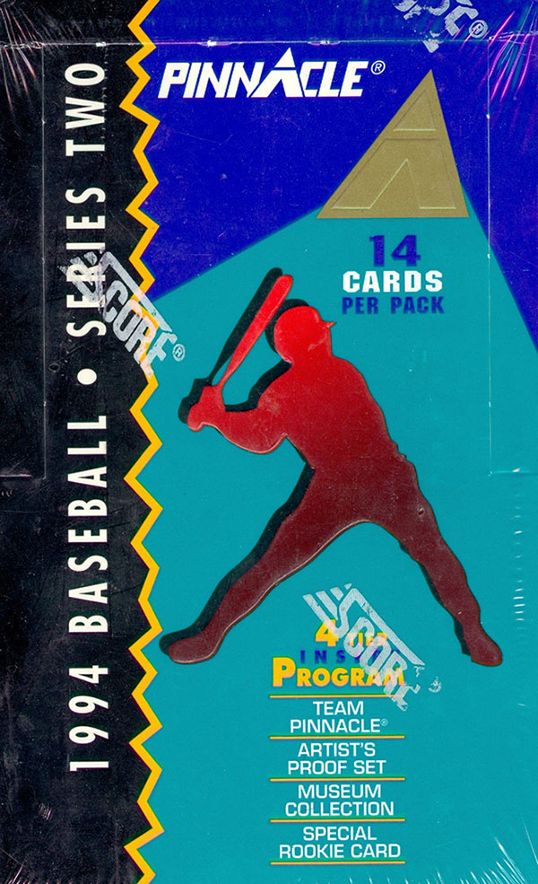 1994 Pinnacle Series 2 Baseball retail box