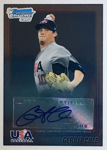 Top 10 Gerrit Cole Baseball Cards: Prospect Edition, Buying Guide