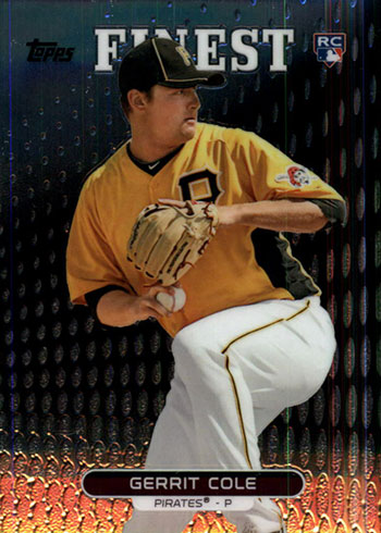 Gerrit Cole Rookie Debut 2013 Topps Update #US265 Pirates, Yankees