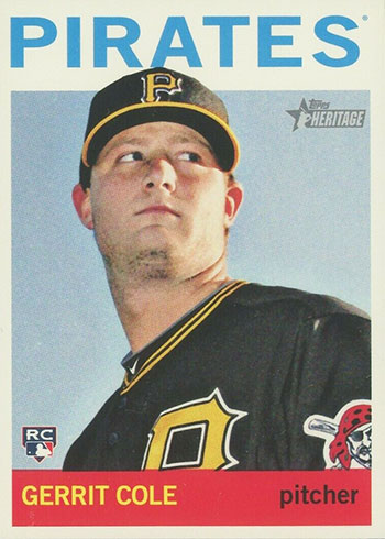 Gerrit Cole Rookie Future Stars Red Hot Foil 2014 Topps #179 Pirates –