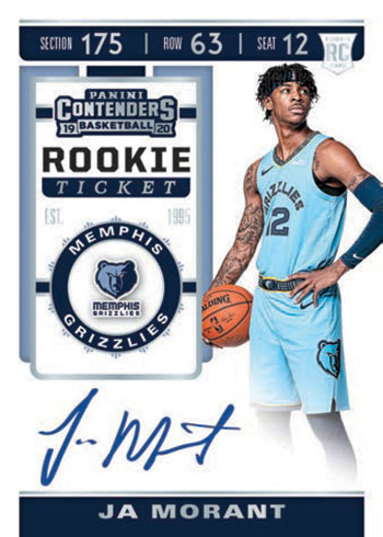 2019-20 Panini Contenders Draft Picks Paul George #44 on Kronozio