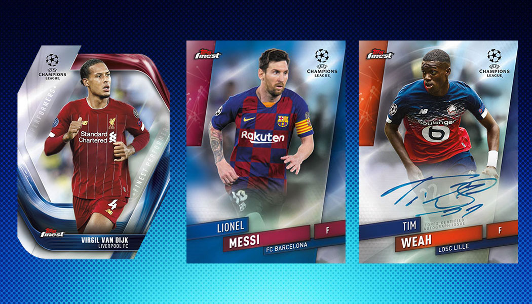 2020 Topps Finest UEFA Champions League Checklist, Team Sets, Details