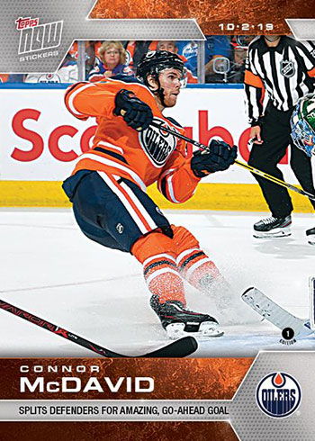 2019-20 Topps NHL Stickers Information, Checklist, Boxes for Sale