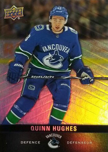 2019-20 Upper Deck Tim Hortons Quinn Hughes