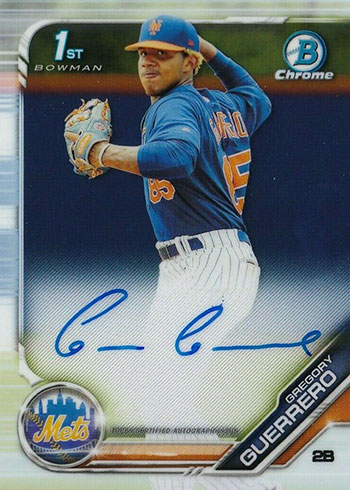 2019 Bowman Chrome Autographs Checklist and Prospect Guide